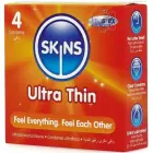 Skins Ultra Thin Premium Latex Condoms – 4 pcs — Photo 2