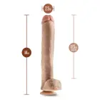 DR. SKIN Dr. Michael – extra-large PVC dildo with suction cup – Colour: beige – 35.5 cm — Photo 3