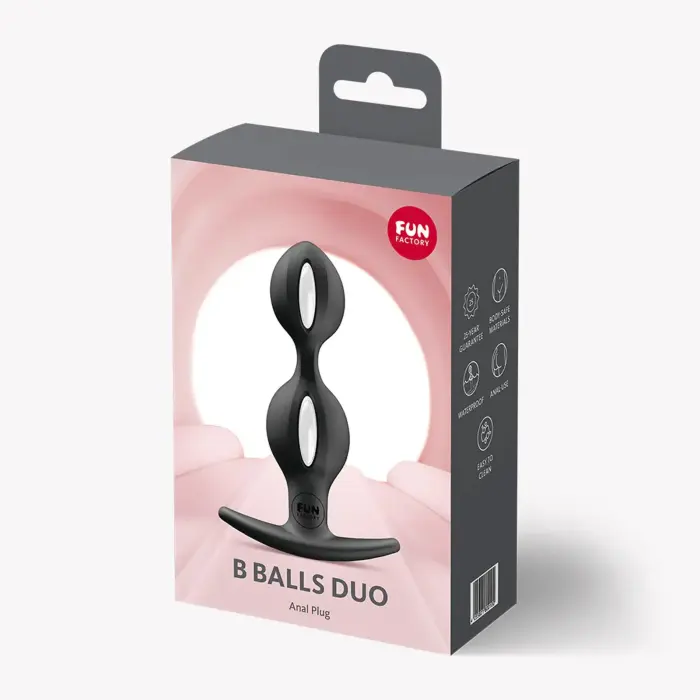 B Balls Duo – 13 cm – Черный