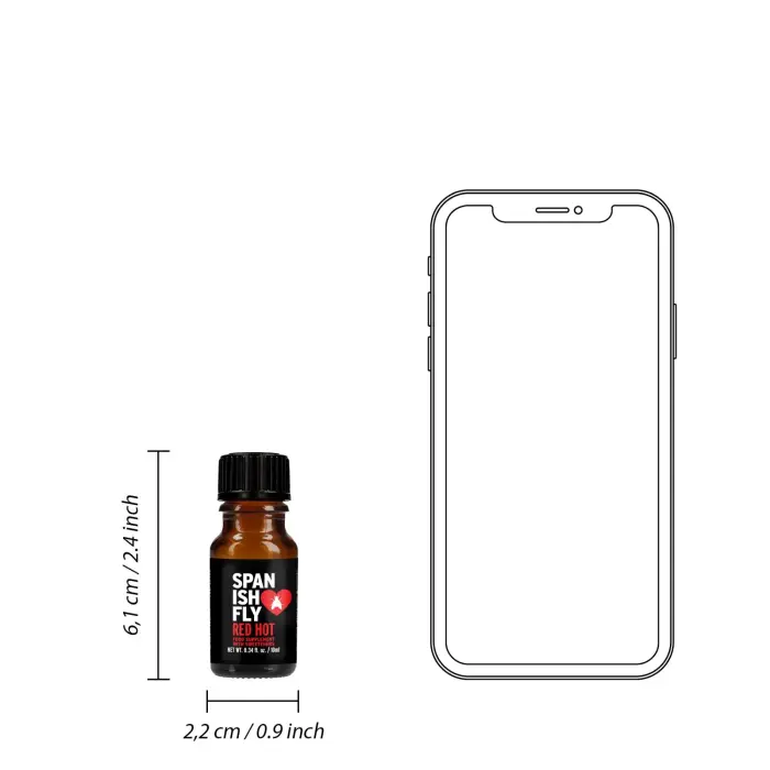 Spanish Fly Red Hot stimulējošais uztura bagātinātājs – 10 ml Foto 6