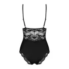 Obsessive mežģīņu bodijs – melns – 2XL/3XL — Foto 7