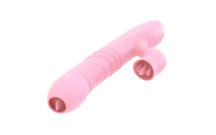 Wibrator-Fanny USB vibrators – rozā Foto 3