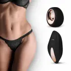 PantyRebel vibruojantys tanga su nuotolinio valdymo pulteliu – juodas — Nuotrauka 1