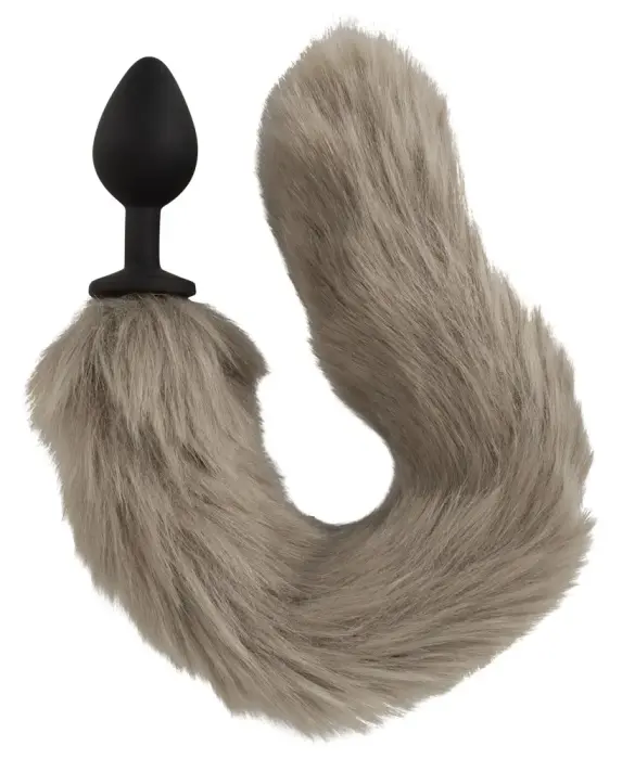 Fluffy Tail dildo – 45 cm – Pilkas Photo
