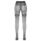 Cottelli LEGWEAR avatud disainiga sukkpüksid dekoratiivsete tagumiste õmblustega – mustad – M/L — Foto 6