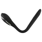 Penisplug vibrējošs lokans urētras spraudnis – 13.5 cm – caurspīdīgs — Foto 3