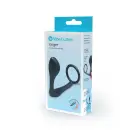 B-Vibe Ringer erektsiooni rõngas ja eesnäärme tapp – Must — Foto 2