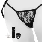 Screaming O Charged Remote-Control Intimate Panty Set kantav vibraator – must — Foto 2