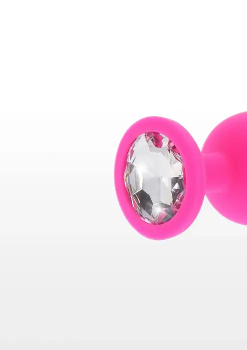 Deimantinis analinis kištukas M – 15 cm (6″) – Rožinis Photo