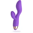 Womanvibe Donna dubultais motors vibrators – 18.8 cm (7.4″) – violets — Foto 1