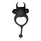 Crushious Daemon vibruojantis penio žiedas su velnio uodega – juodas — Nuotrauka 8