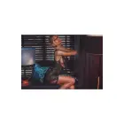 ADIOS чёрное сетчатое боди с вырезами – L/XL Фото num