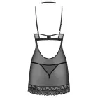 Obsessive Donarella 3-piece Lingerie Set – Black – XS/S — Photo 5