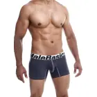 MaleBasics Microfiber Boxer Shorts – Grey – S — Photo 1
