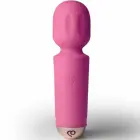 Rocks-Off Mini Rechargeable wand masāžas vibrators – 11.5 cm (4.5″) – rozā — Foto 2