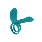 Xocoon Couples Vibrating Cock Ring – Green — Photo 1