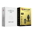 PRETTY LOVE - REGINA Vibrating Anal Plug – 18 cm (7″) – Black — Photo 7