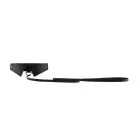 Ouch! Exclusive Adjustable Collar with Leash – Black — Photo 2
