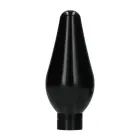 Interchangeable Rounded Butt Plug Set – L – 11 cm (4.33″) – Black — Photo 5
