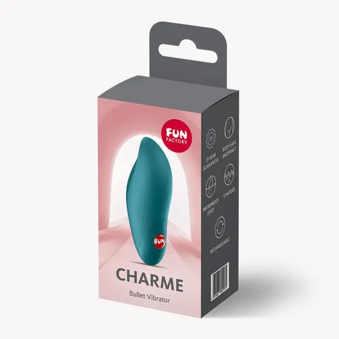 Вибратор Charme – 8.4 cm (3.3″) – зеленый