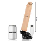 BASECOCK Vibrating Model гибкий вибратор с пультом управления – 21 см (8.2″) – телесный — Фото 2