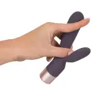 Элегантный двойной кролик-вибратор – 15.2 cm (6″) – розовый — Фото 6