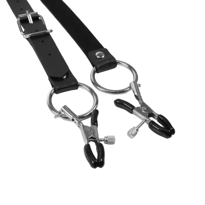 Labia Spreader with Clamps - Black Foto 5