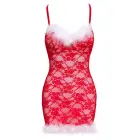 Cottelli LINGERIE X-Mas сорочка – L/XL – красный — Фото 6