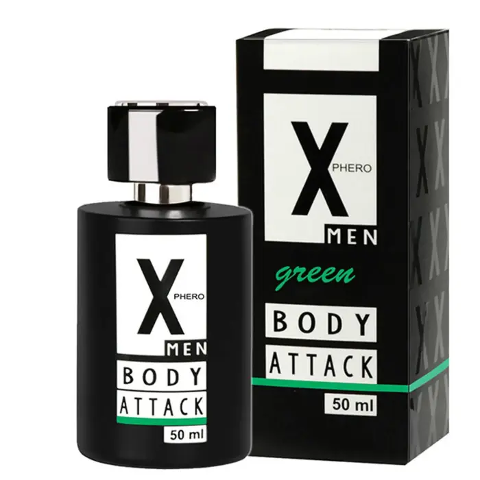 X Phero Men Green feromonų kvepalai – 50 ml