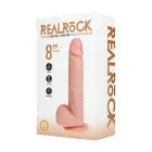 Realistic Vibrating and Thrusting Dildo with Balls – 20.5 cm (8″) – Skin — Photo 1