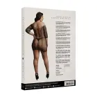 Divu tīkliņu piedurkņu mini kleita – Plus size Foto 3