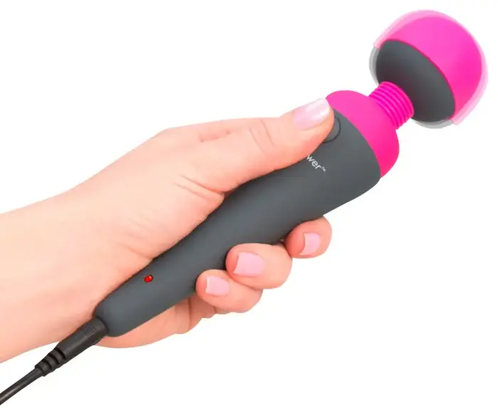 palmpower masāžas vibrators – 19.5 cm (7.5″) – melns Foto 6