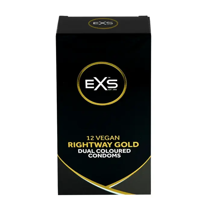 EXS Rightway Gold Condoms – 12 pcs