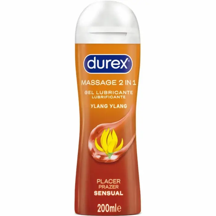 Durex 2-in-1 массажный гель и лубрикант Ylang – 200 мл