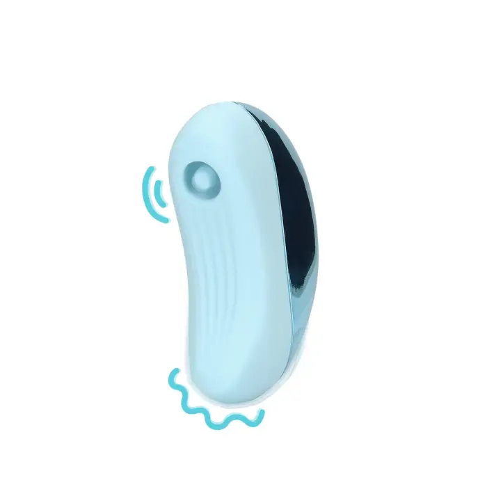 Pulse Wave Clitoris Vibrator - Arctic Blue Photo