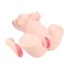 Xkin Bodyforms Ava Monroe vibruojantis masturbatorius su dviem angomis – 20 kg – kūno spalvos — Nuotrauka 8
