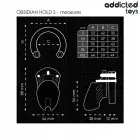 Addicted Toys Obsidian Hold Secure система целомудрия, размер S – черный — Фото 5