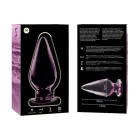 Ibiza Nebula Series Model 4 stiklinis analinis kištukas – 11 cm – Rožinis — Nuotrauka 5