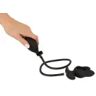 ANOS piepūšams anālais paplašinātājs ar vibrāciju – 10.9 cm (4.3″) – Melns — Foto 10