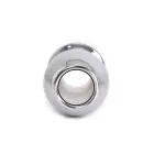 Hollow Ribbed Anal Plug – 7 cm — Photo 6