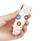 Перезаряжаемый вибратор Donut – 8.5 cm (3.3″) – черный — Фото 10