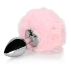 Bunny Tail Metal Butt Plug – Pink — Photo 11