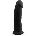 Silex-D Model 2 reālistisks dildo – 23 cm (9″) – Melns — Foto 4