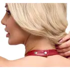 Cottelli PARTY punane wet look crop top ja mini seelik komplekt – L — Foto 6
