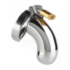 The Brig Male Chastity Cage – Silver — Photo 1