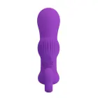 PRETTY LOVE Cayla violetinis dildo – 12 vibracijos funkcijų — Nuotrauka 5