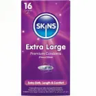 Skins Extra Large īpaši plāni prezervatīvi ar vaniļas aromātu – 16 gab. — Foto 1