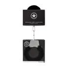 Pleasure Furry Handcuffs – Black — Photo 1
