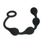 Waterdrop Silicone Anal Balls – S – Black Photo