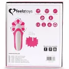 FeelzToys Clitella – компактный клиторальный стимулятор со сменными насадками – розовый — Фото 8